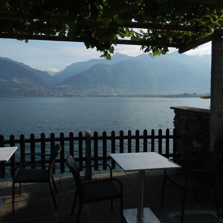 Schoene Ferienwohnung 36 Viralago Mit Privatstrand Gambarogno Buitenkant foto